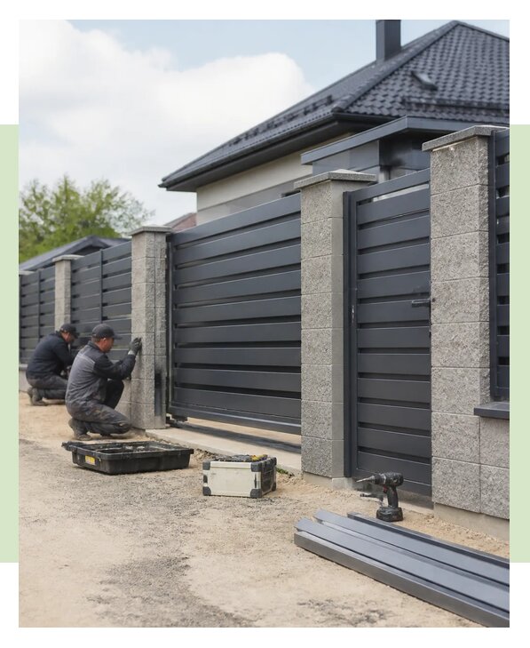 Изготовление ограждений под ключ в Кимовске по цене от 6700 р. | ЗаборЭксеперт-Кмв